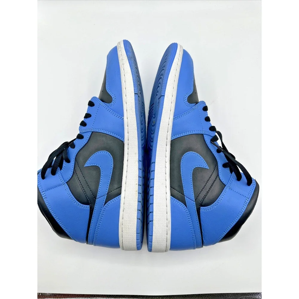 Nike Air Jordan 1 Mid University Blue Black DQ8426-401 Men’s US 13 EU 47.5